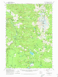 Mt. Jefferson 1961 topographic map thumbnail