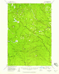 Mt. Wilson 1956 topographic map preview