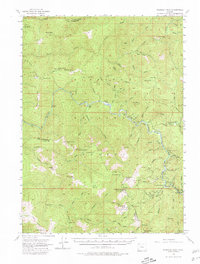 Pearsoll Peak 1954 topographic map thumbnail