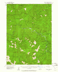 Pearsoll Peak 1954 topographic map thumbnail