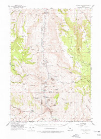 Picture Gorge 1953 topographic map thumbnail