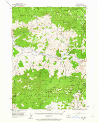 Post 1951 topographic map thumbnail