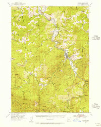 Powers 1954 topographic map thumbnail