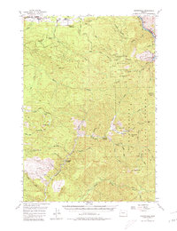 Quartzville 1956 topographic map preview