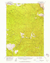 Quartzville 1956 topographic map preview