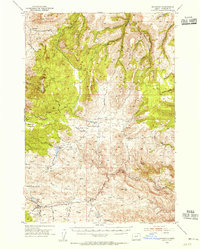 Richmond 1953 topographic map preview