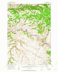 Ritter 1950 topographic map preview