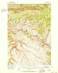 Ritter 1952 topographic map preview