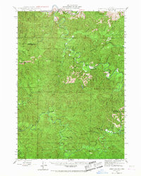 Roman Nose Mtn 1942 topographic map thumbnail