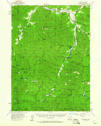 Ruch 1954 topographic map preview
