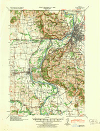 Salem 1940 topographic map preview
