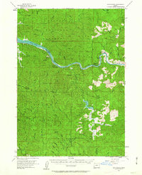 Scottsburg 1955 topographic map thumbnail