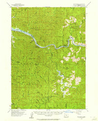 Scottsburg 1955 topographic map thumbnail