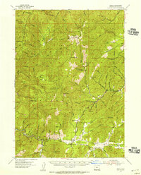 Selma 1954 topographic map thumbnail