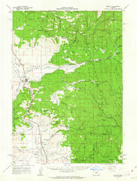 Seneca 1961 topographic map preview