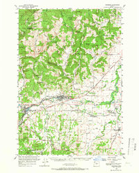 Sheridan 1956 topographic map thumbnail