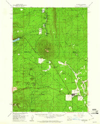 Sisters 1959 topographic map preview