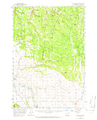 Sled Springs 1957 topographic map thumbnail