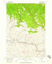 Sparta 1957 topographic map preview