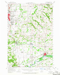 Stayton 1957 topographic map thumbnail
