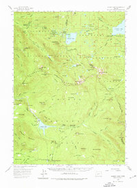 Summit Lake 1956 topographic map thumbnail