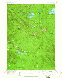 Summit Lake 1956 topographic map preview