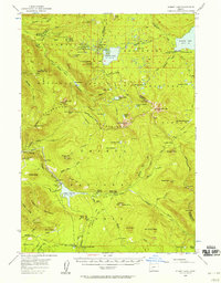 Summit Lake 1956 topographic map thumbnail
