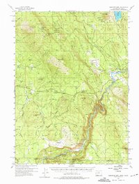 Surveyor Mtn topographic map thumbnail