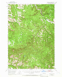 Susanville 1949 topographic map thumbnail