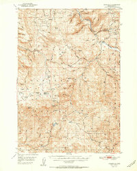 Susanville 1951 topographic map thumbnail
