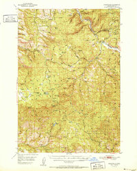 Susanville 1951 topographic map thumbnail