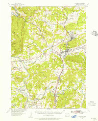 Sutherlin 1954 topographic map thumbnail