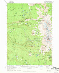Three Sisters topographic map thumbnail