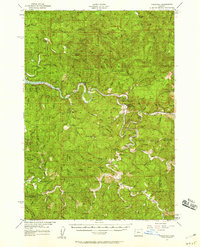 Tidewater 1956 topographic map thumbnail