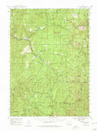 Tiller 1944 topographic map thumbnail