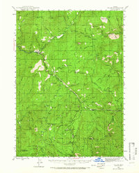 Tiller 1944 topographic map preview