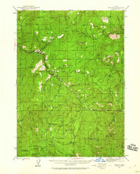 Tiller 1944 topographic map preview