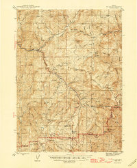 Tiller 1944 topographic map preview