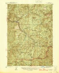Tiller 1944 topographic map preview