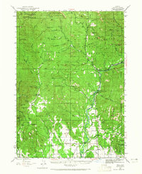 Trail 1943 topographic map preview