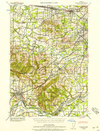 Tualatin 1939 topographic map thumbnail