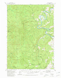 Tyee 1955 topographic map thumbnail