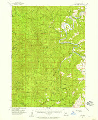 Tyee 1955 topographic map preview