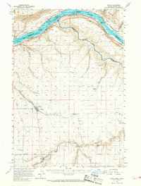 Wasco 1957 topographic map preview