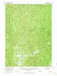 Wimer 1954 topographic map preview