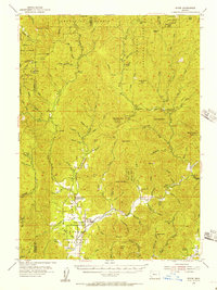 Wimer 1954 topographic map thumbnail
