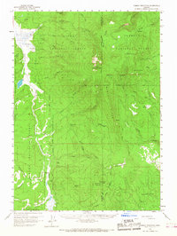 Yamsay Mountain 1960 topographic map thumbnail