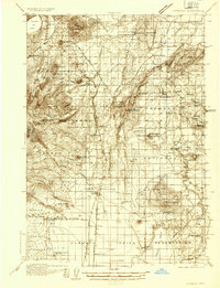 Chemult 1935 topographic map thumbnail