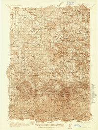 Lowell 1935 topographic map preview