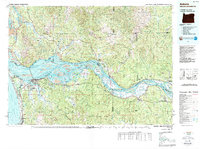 Astoria 1981 topographic map thumbnail